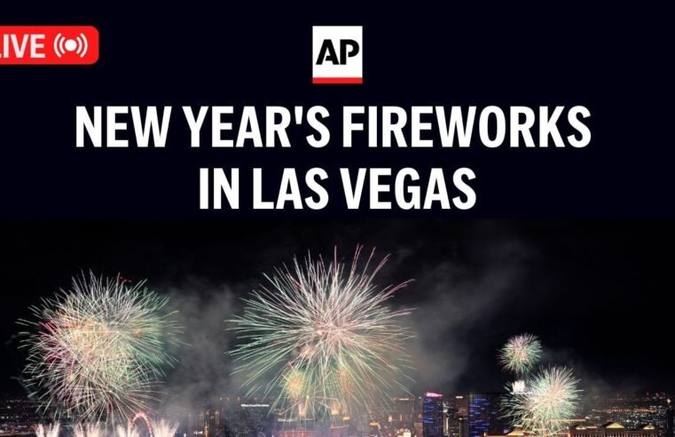 Las Vegas New Year 2025: LIVE fireworks in Nevada