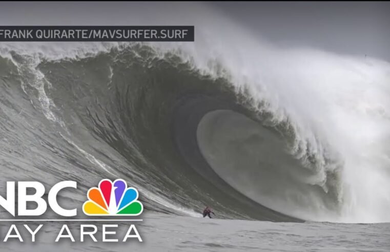 Santa Cruz man rides potential record wave