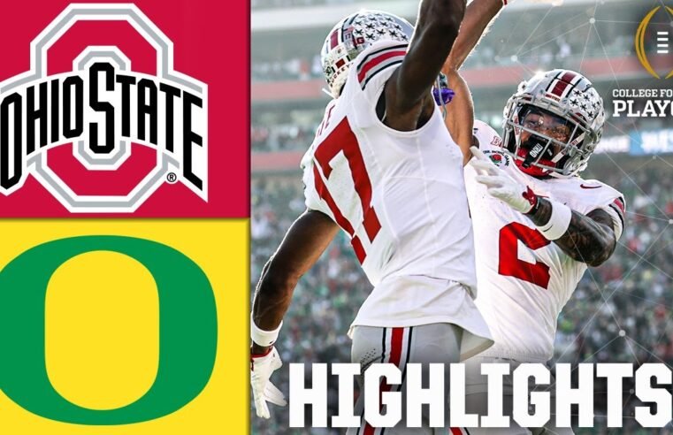 CFP Quarterfinal: Ohio State Buckeyes vs. Oregon Ducks | Full Game Highlights | ESPN CFB