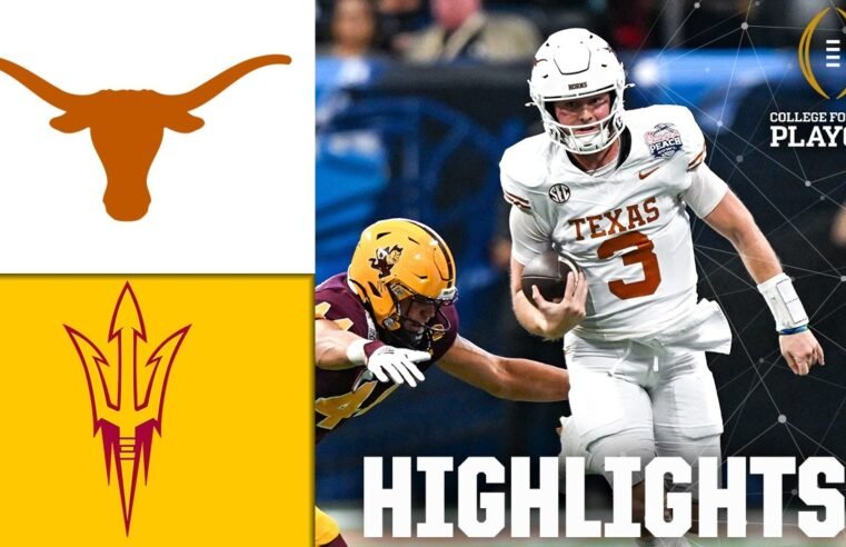 CFP Quarterfinal: Texas Longhorns vs. Arizona State Sun Devils | Full Game Highlights | ESPN CFB