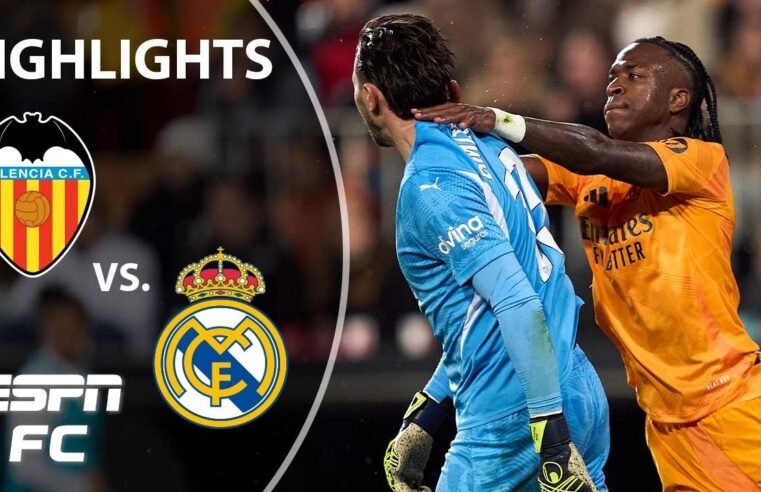 TEMPERS FLARE 🔥 Valencia vs. Real Madrid | LALIGA Highlights | ESPN FC