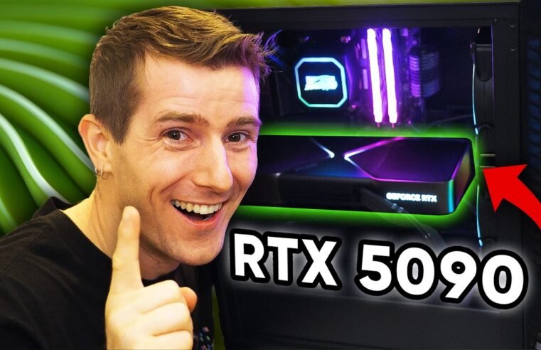 I Was The FIRST To Game On The RTX 5090 – NVIDIA 50 Series Announcement