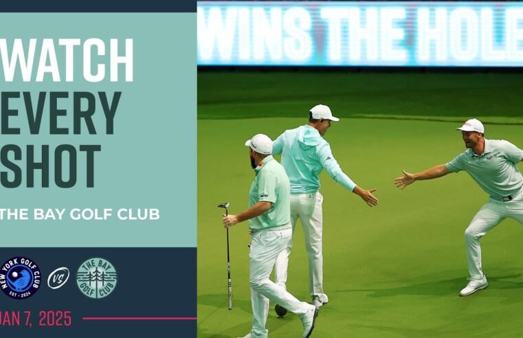 Match 1: Watch Every Shot From The Bay Golf Club