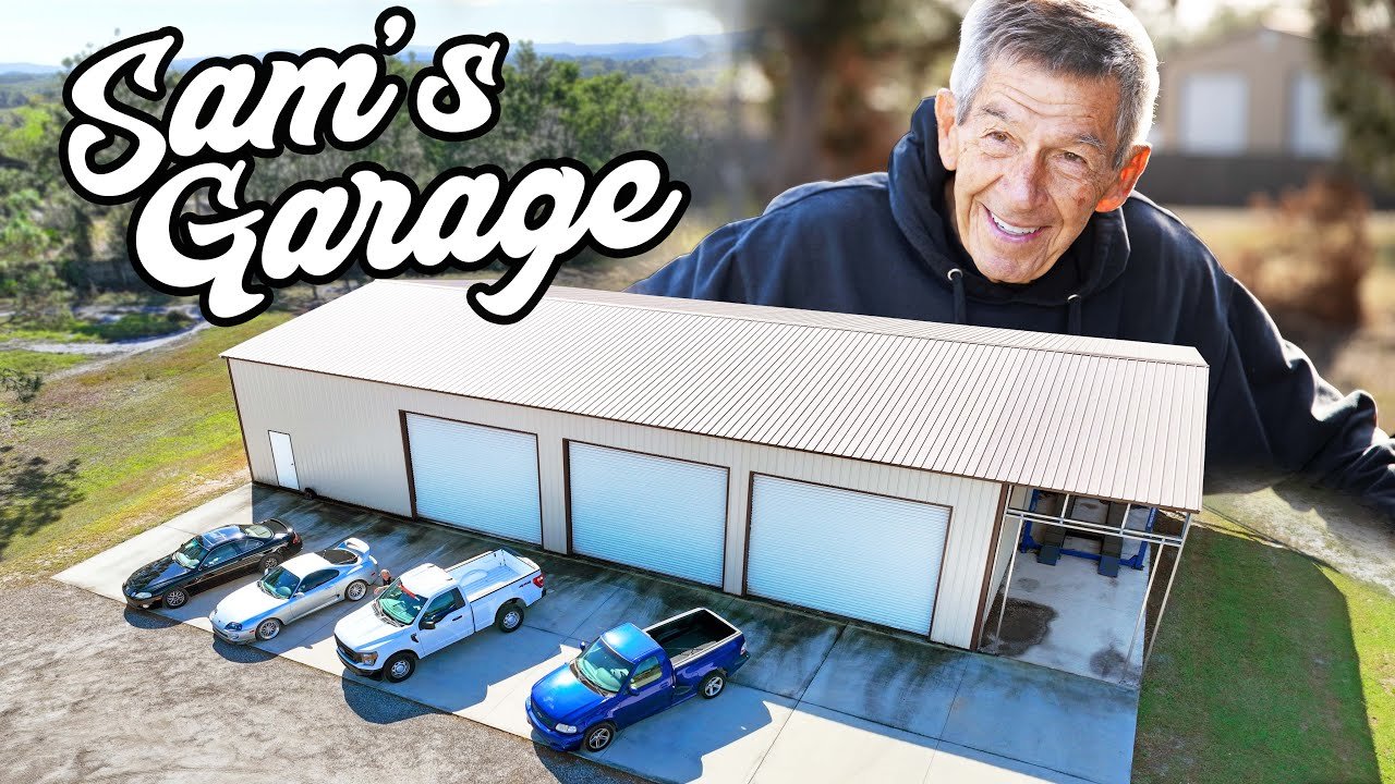 Mr. Sam’s Car Collection + Shop Tour!