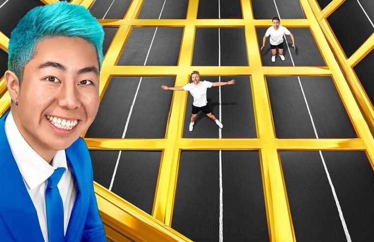 I Customized A Trampoline Park!