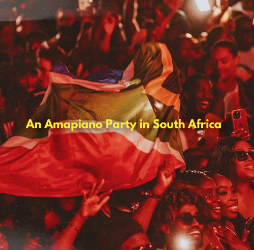 an amapiano party in south africa