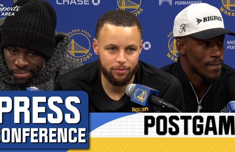 Jimmy Butler, Steph Curry and more react to Warriors’ win over Bulls | NBC Sports Bay Area