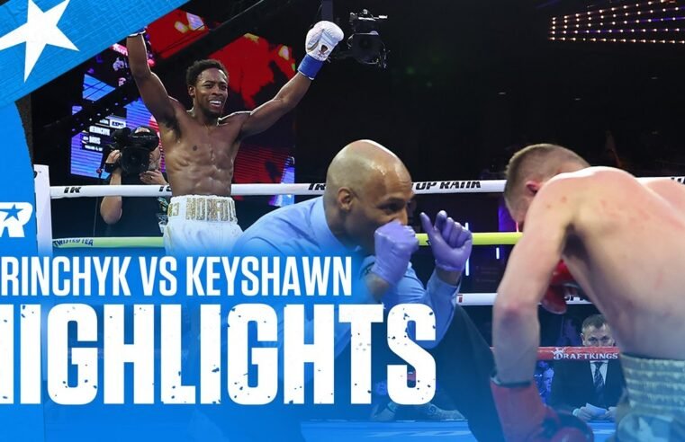 Keyshawn Davis Handles Business Against Denys Berinchyk | FIGHT HIGHLIGHTS