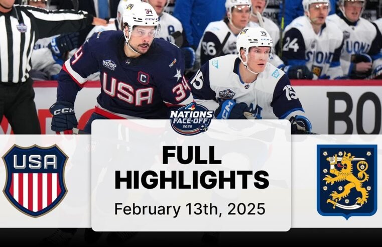 United States vs. Finland | 4 Nations Face-Off Highlights | February 13, 2025