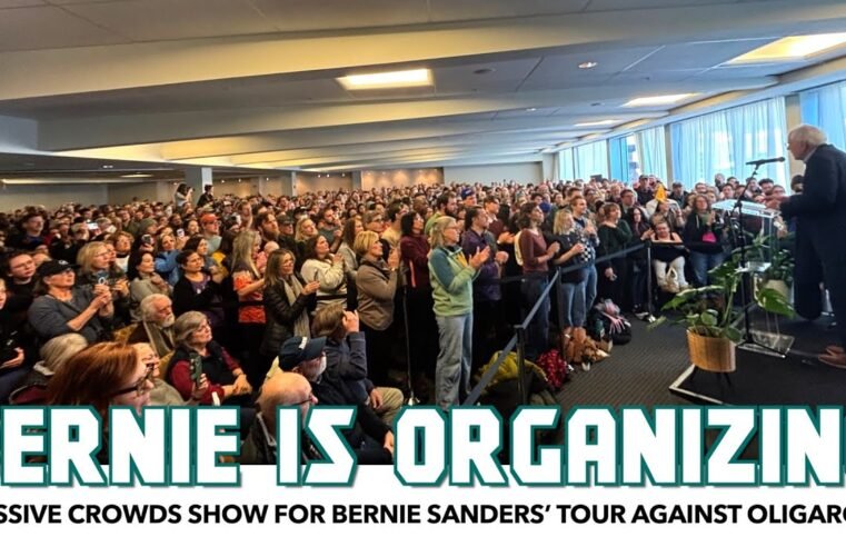Massive Crowds Show For Bernie Sanders In Trump States