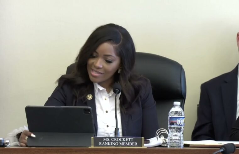 Ranking Member Jasmine Crockett delivers opening remarks