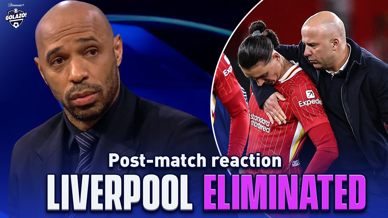 PSG knock Liverpool out of the Champions League! | Thierry Henry and Carragher reaction | UCL Today