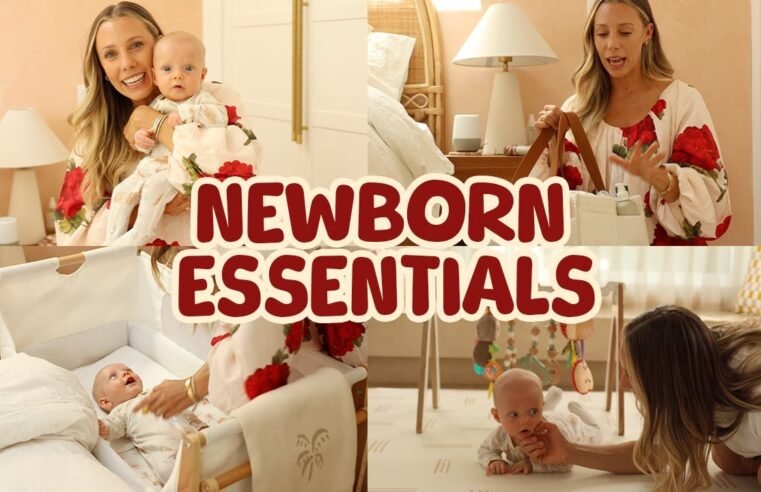 NEWBORN ESSENTIALS | the products I can’t live without as a third time mum