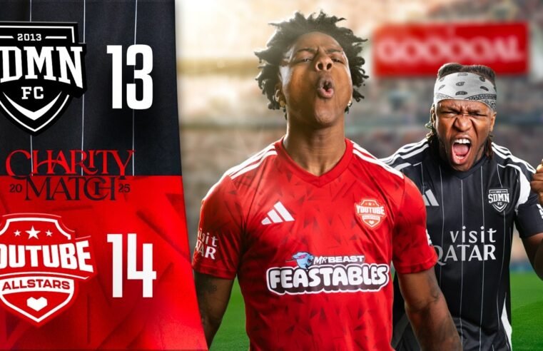 SIDEMEN CHARITY MATCH 2025 (Goals & Highlights)