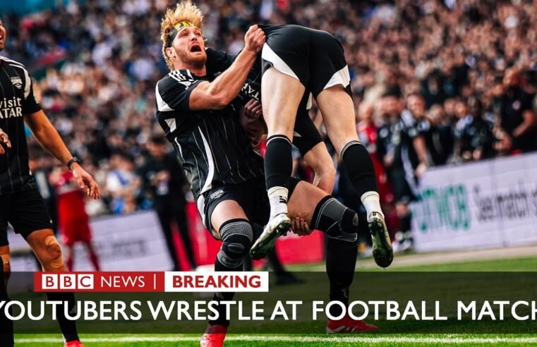 LOGAN PAUL SUPLEXED ME & I SCORED DREAM GOALS IN FRONT OF 90,000