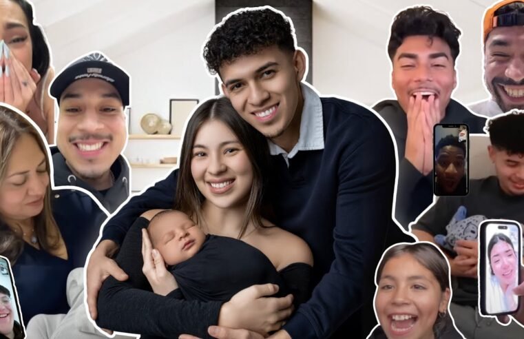 SURPRISING OUR FAMILY & FRIENDS WITH OUR NEWBORN BABY!