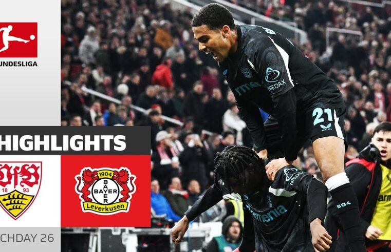 Unbelievable Comeback! | VfB Stuttgart – Bayer 04 Leverkusen | Highlights | MD 26 – Bundesliga 24/25