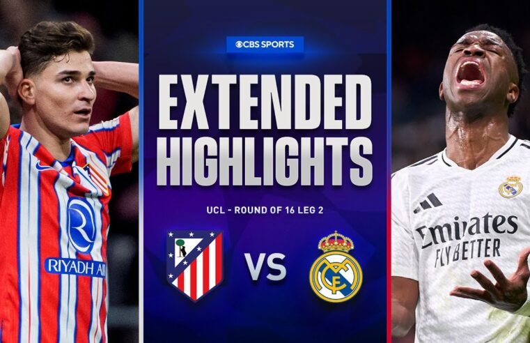 Atlético Madrid vs. Real Madrid: Extended Highlights | UCL Round of 16 Leg 2 | CBS Sports Golazo