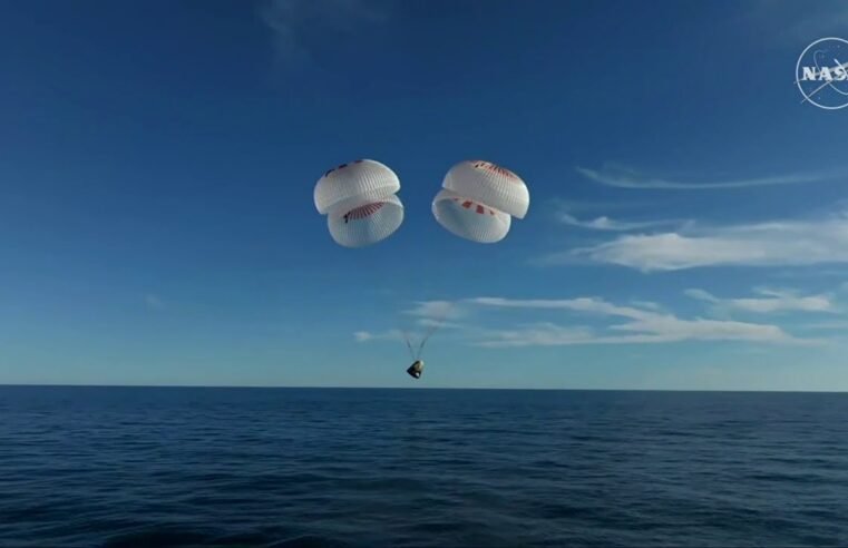 SPLASHDOWN: NASA astronauts Butch Wilmore and Suni Williams return to Earth