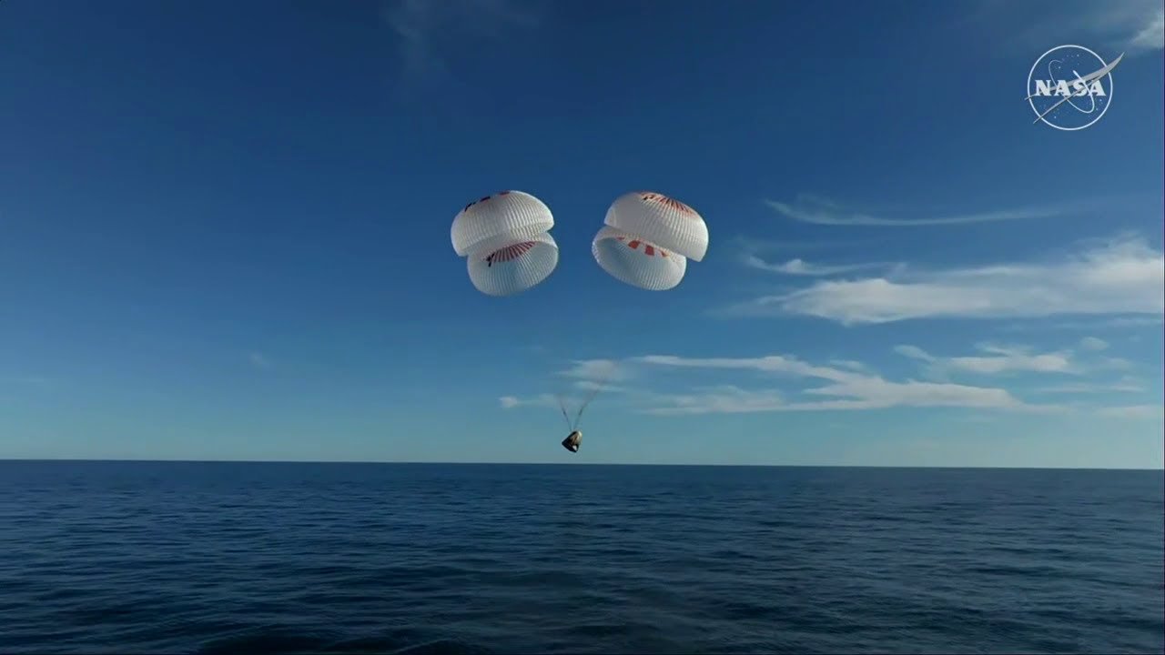 SPLASHDOWN: NASA astronauts Butch Wilmore and Suni Williams return to Earth