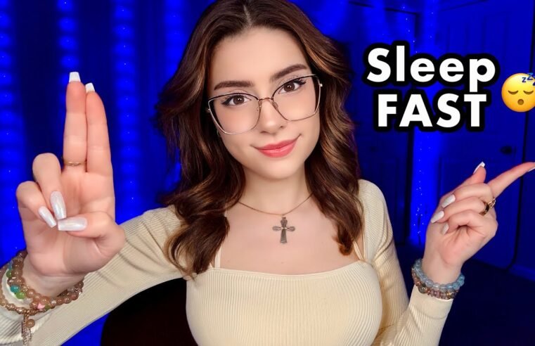 ASMR Fall Asleep in 10 Minutes OR LESS 👀😵 SLEEP FAST, Light Triggers 💤