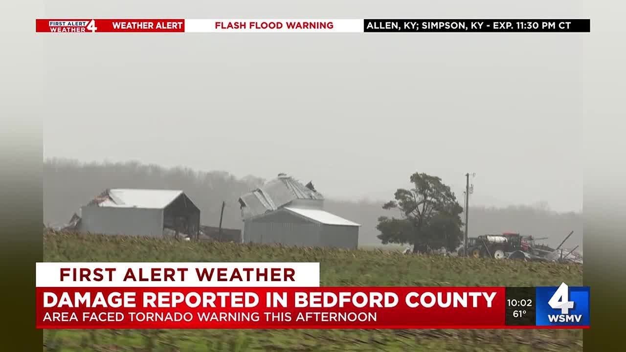 Storm damage across the Midstate