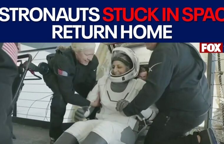 WATCH: 2 NASA astronauts stuck in space exit SpaceX capsule