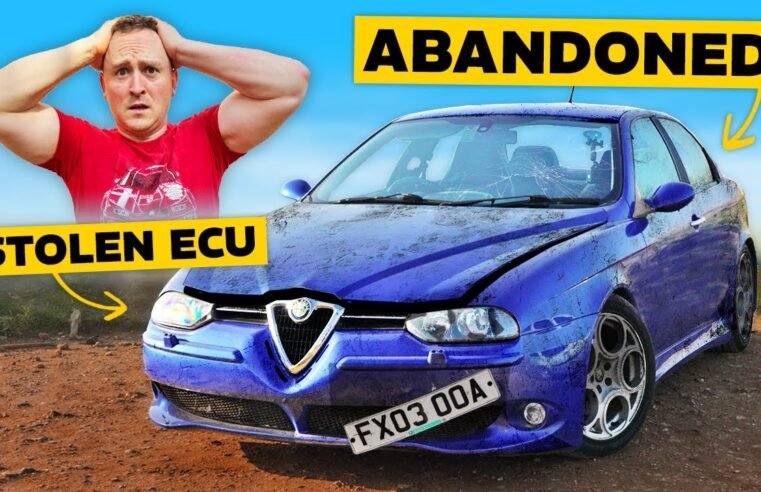 I Bought An Abandoned Alfa Romeo 156 GTA!
