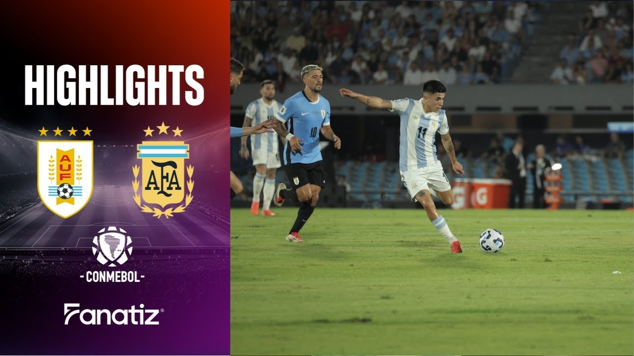 Uruguay vs Argentina 0-1 | Highlights | World Cup Qualifiers 2026