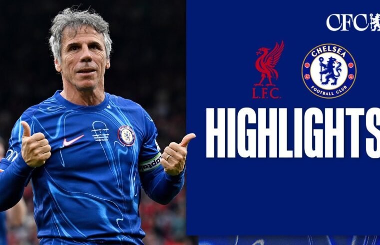 Liverpool Legends 2-0 Chelsea Legends | HIGHLIGHTS | Legends Charity Match 2025