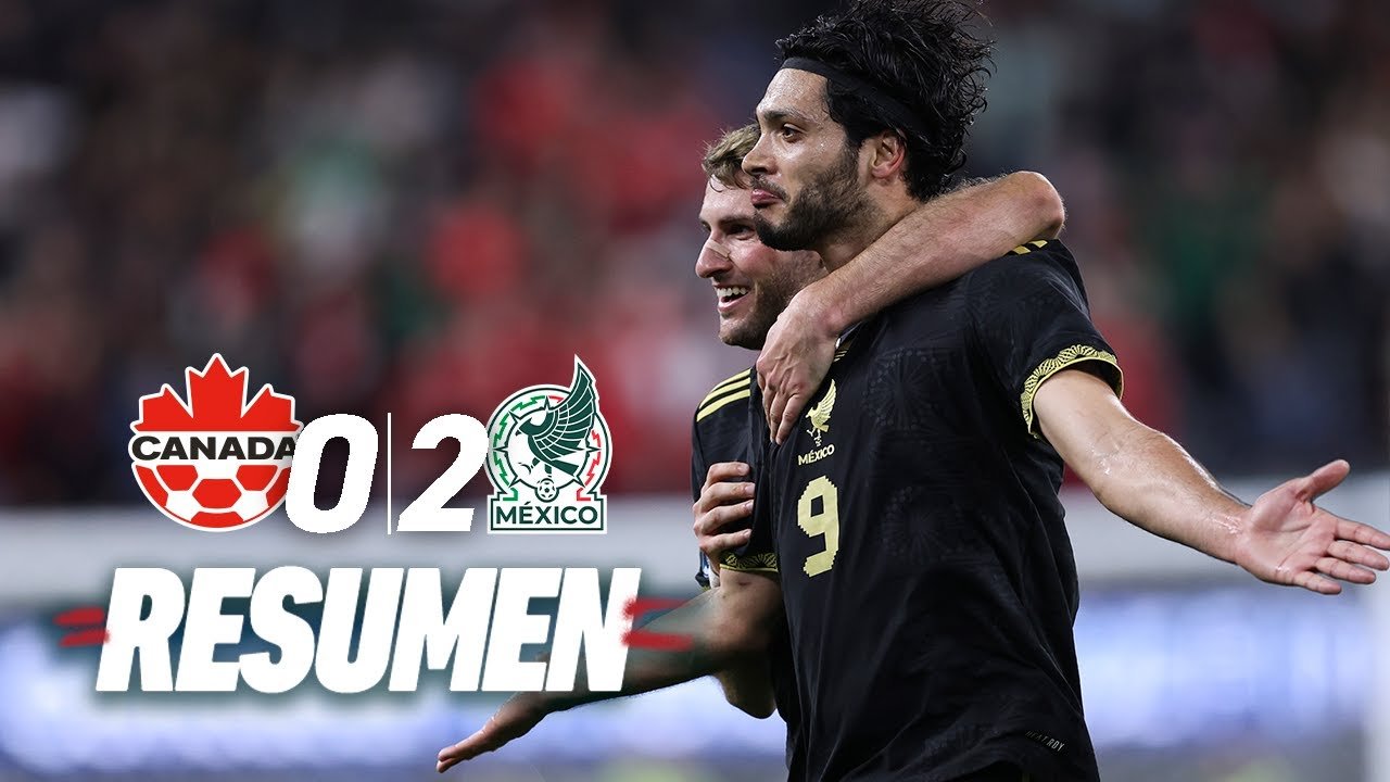 CANADÁ 0-2 MÉXICO | DOBLETE de RAÚL y a la Final | Concacaf Nations League