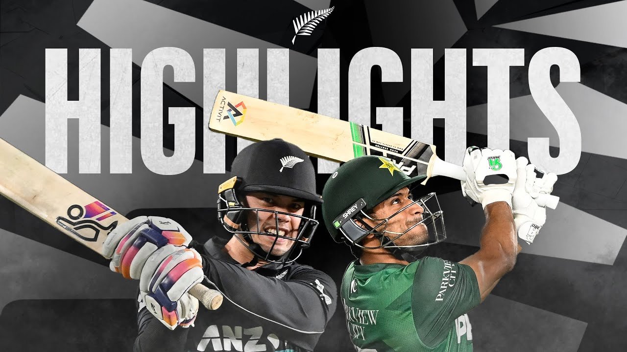 Mark Chapman 94 And Nawaz Fireworks | Highlights | New Zealand v Pakistan | 3rd T20