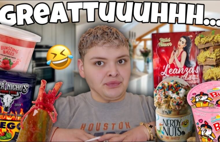 TRYING VIRAL TIKTOK SHOP SNACKS… bubble guts edition😒🤣