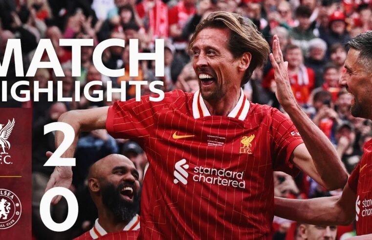 Highlights: Crouch does the Robot! Liverpool 2-0 Chelsea | LEGENDS 2025