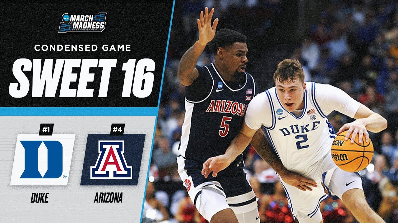 Duke vs. Arizona – Sweet 16 NCAA tournament extended highlights