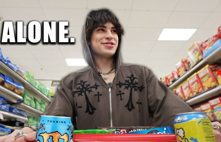 shopping alone for the first time