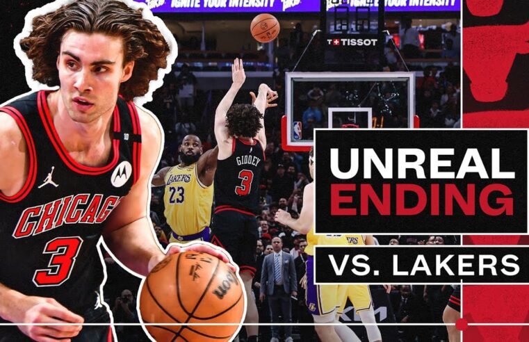 Final 12 seconds of the UNBELIEVABLE Bulls comeback win over the Lakers 🤯 Chicago Bulls Highlights