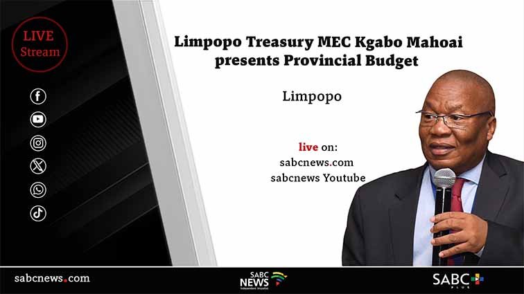 LIVE | Limpopo Provincial Budget