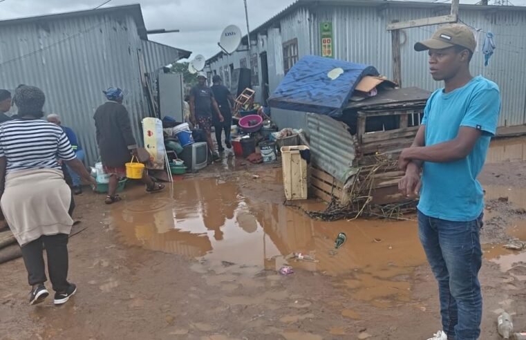 Fear grips residents at informal settlement in Lamontville amid rains – SABC News