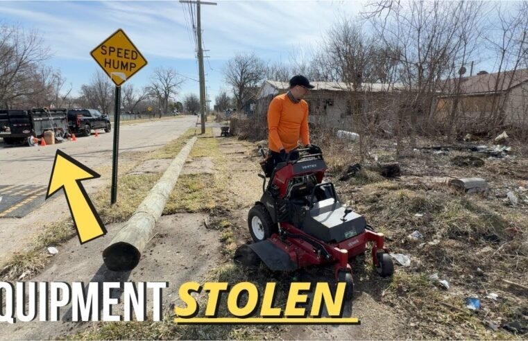 They STOLE my gear while cleaning up this DANGEROUS property