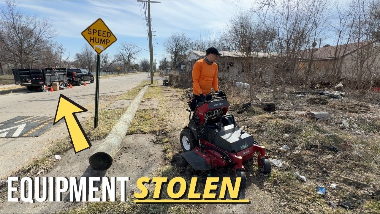They STOLE my gear while cleaning up this DANGEROUS property