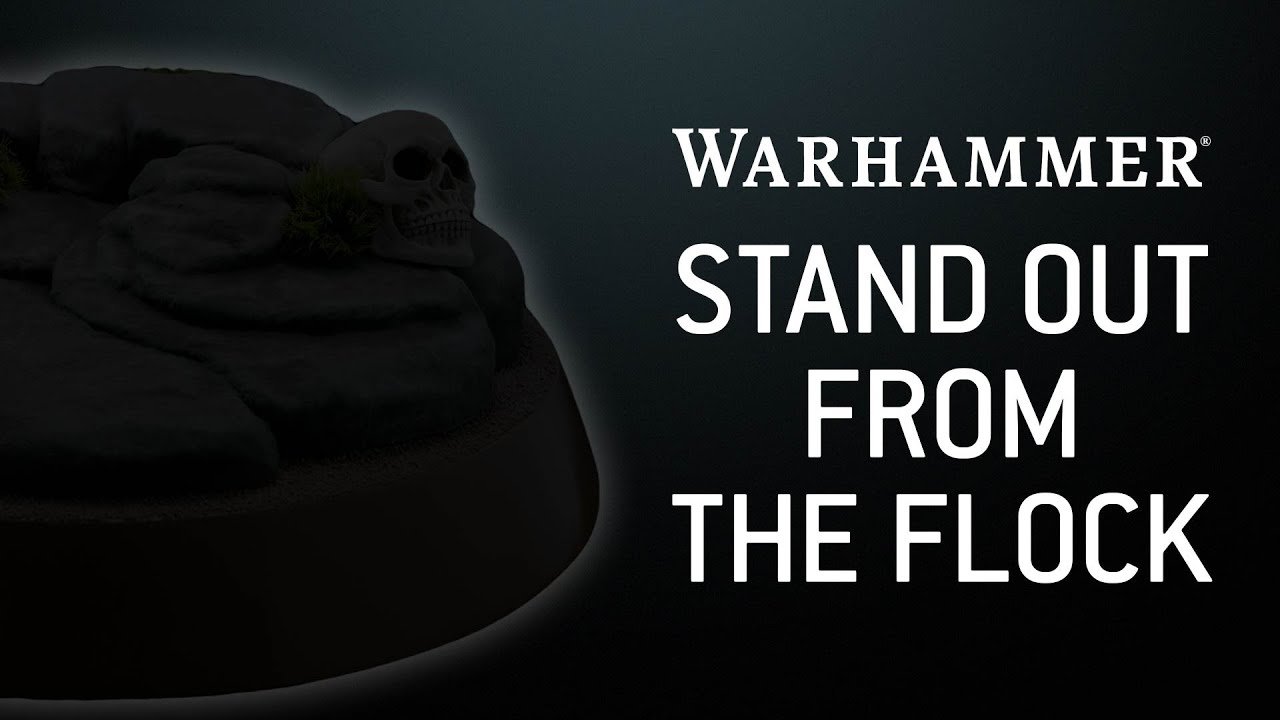 Stand out from the flock with the new Warhammer: Tactical Rock