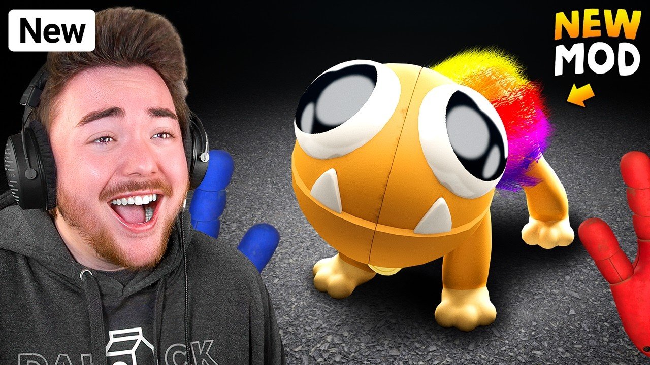 BABY YARNABY MOD!!! (he’s a cub now) | Poppy Playtime Chapter 4 (Mods)