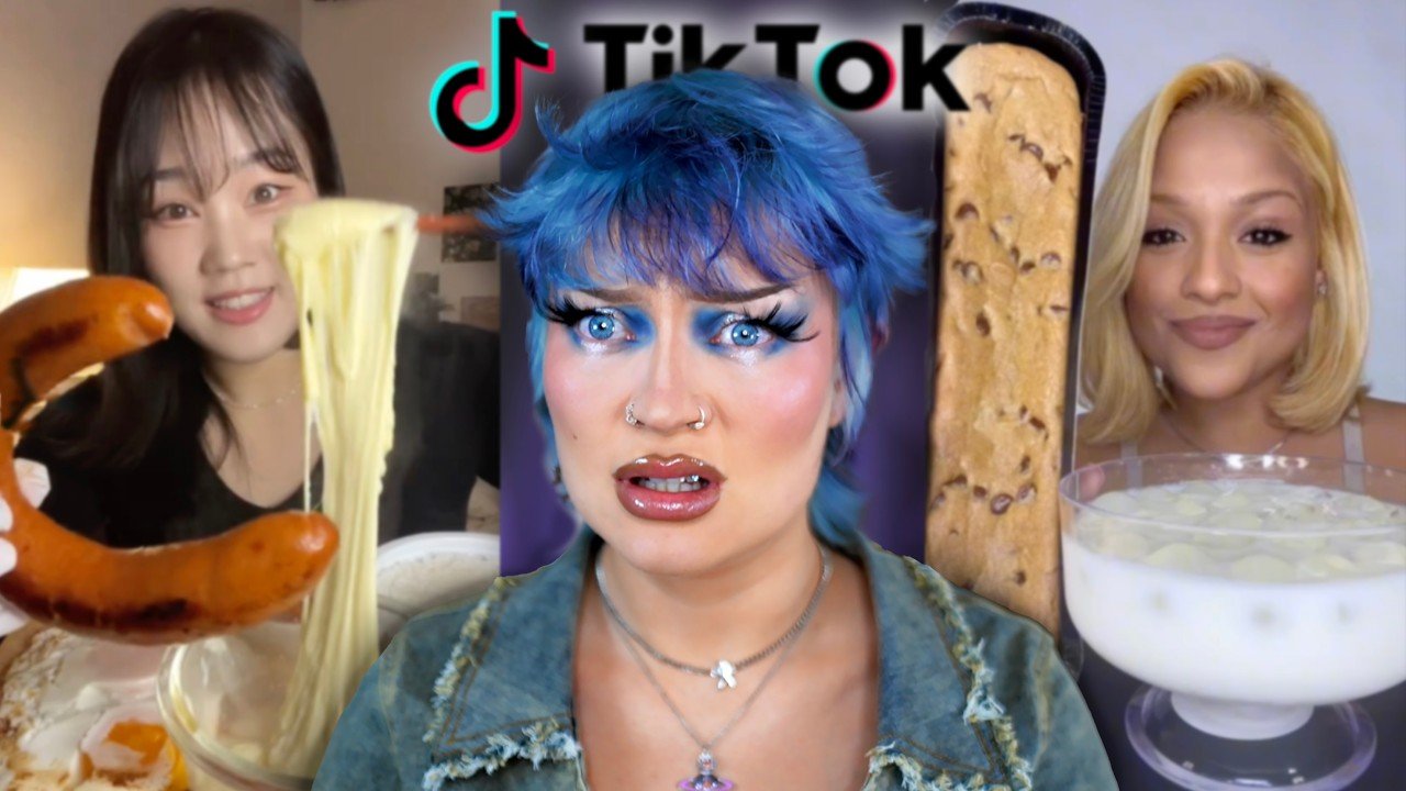 I only eat like Tik Tok Mukbangers for a day (never again)