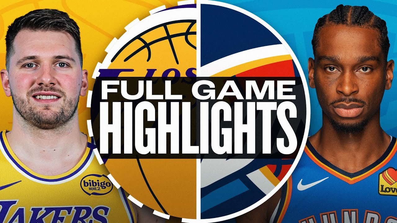 LAKERS at THUNDER | FULL GAME HIGHLIGHTS | April 6, 2025