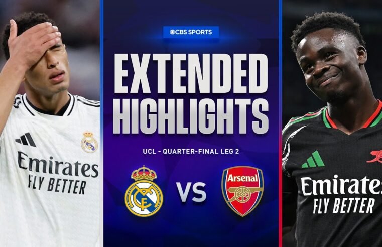Real Madrid vs. Arsenal: Extended Highlights | UCL Quarter-final Leg 2 | CBS Sports Golazo
