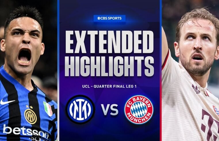 Inter vs. Bayern: Extended Highlights | UCL Quarter-final Leg 2 | CBS Sports Golazo