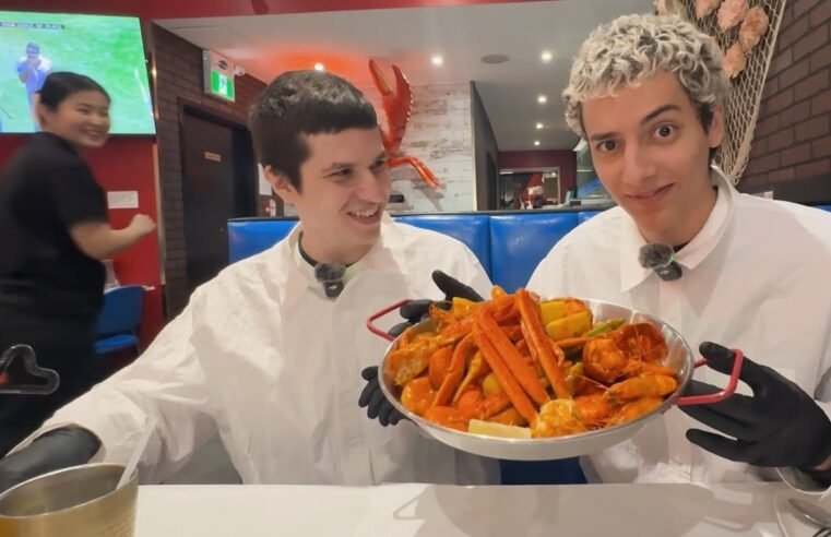 Seafood Boil Mukbang 900K Special