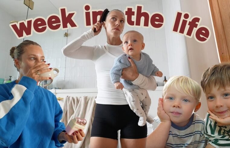 solo parenting, making sourdough & juggling 3 kids | week in the life vlog