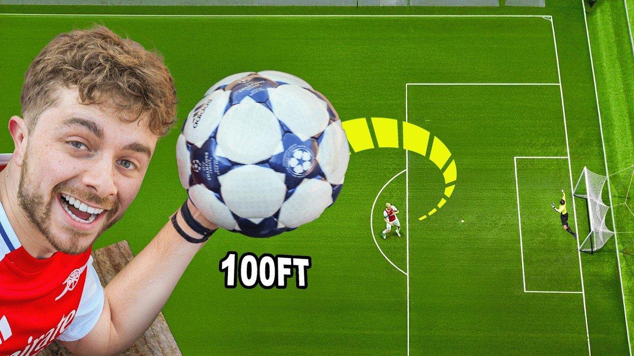 We Scored a Volley From 1-100 Feet